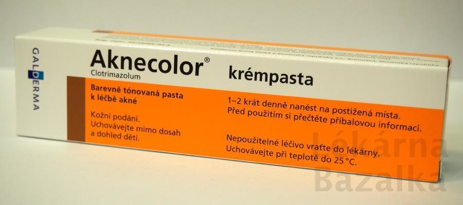 Aknecolor krémpasta drm.pst 1 x 30 g od 156 Kč - Heureka.cz