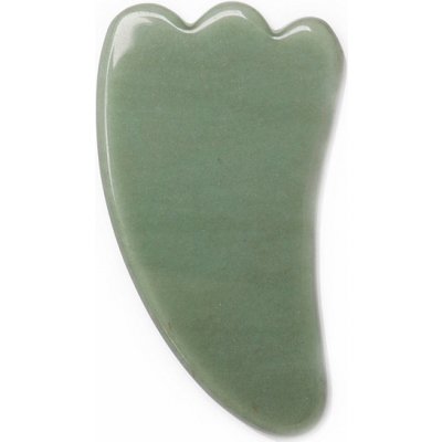 Nefertitis Gua sha z avanturínu ve tvaru ploutve NF27501 - cca 10 cm – Zboží Mobilmania