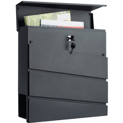 Monzana poštovní schránka voděodolná antracitová 108102 – Sleviste.cz