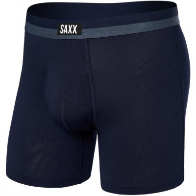 Saxx Sport Mesh BB Fly pánské boxerky tmavě modrá – Zboží Mobilmania