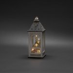 Exihand LED dřevěná lucerna DOMEK 3270-210 bateriová – Hledejceny.cz