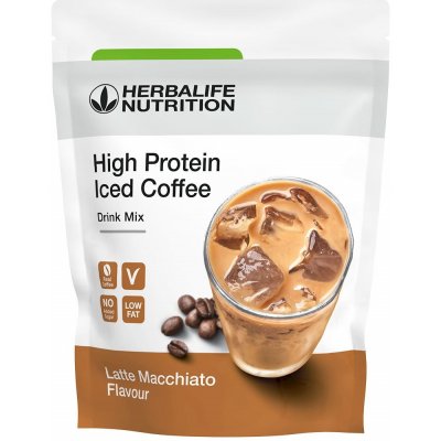 Herbalife High Protein Iced Coffee Latte Macchiato 308 g – Zboží Mobilmania