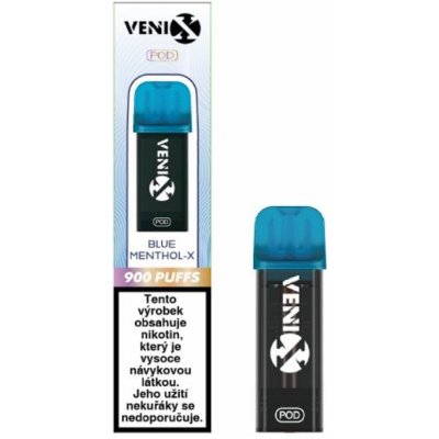 Venix Max Pod Blue Mentol-X 20 mg 900 potáhnutí 1 ks – Zbozi.Blesk.cz