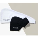 Revolution Haircare Microfibre Hair Wraps ručník na vlasy odstín Coral/White 2 ks – Zboží Dáma