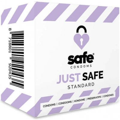 SAFE Just Safe standardní vanilkové 5 ks – Zboží Mobilmania