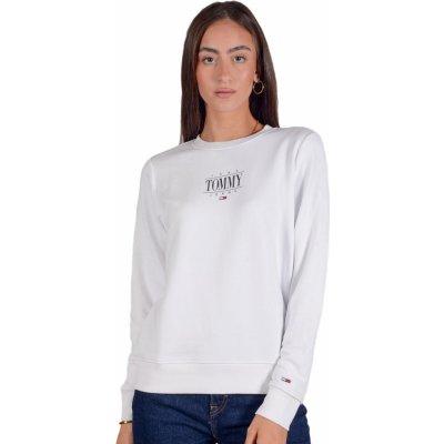 Tommy Hilfiger Tommy Jeans TJW REG 1 crew bílá – Zbozi.Blesk.cz