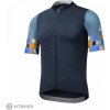 Cyklistický dres Dotout Tiger šedá/modrá
