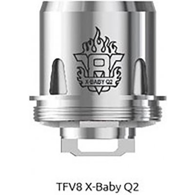 Smoktech TFV8 X-Baby Q2 žhavicí hlava nerez 0,4ohm – Sleviste.cz