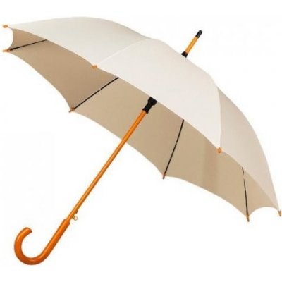 Holový deštník automatic smetanový