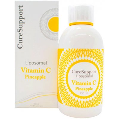 CureSupport Liposomal Vitamin C 500mg 250ml - pomeranč