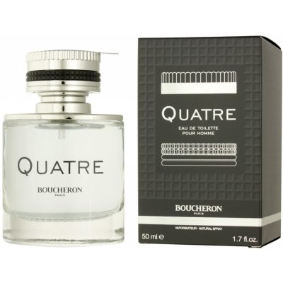 Boucheron Quatre toaletní voda pánská 50 ml – Zbozi.Blesk.cz