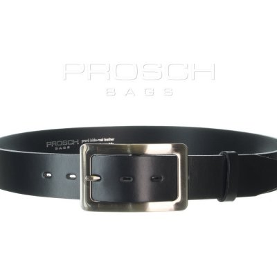 Prosch Bags dámský kožený pásek 42/63 černý – Sleviste.cz