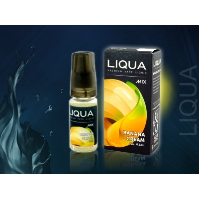 Ritchy Liqua MIX Banán Cream 10 ml 0 mg – Hledejceny.cz