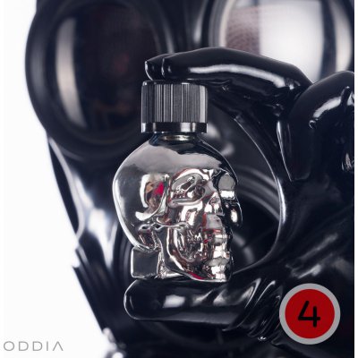 Poppers Amyl Silver Skull 24 ml – Zboží Dáma