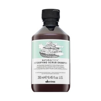 Davines NATURALTECH Detoxifying šampon pro hloubkové čištění atonické pokožky 250 ml