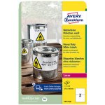Avery Zweckform L4717-20 Odolné etikety 210x148mm 40 ks bílá – Sleviste.cz