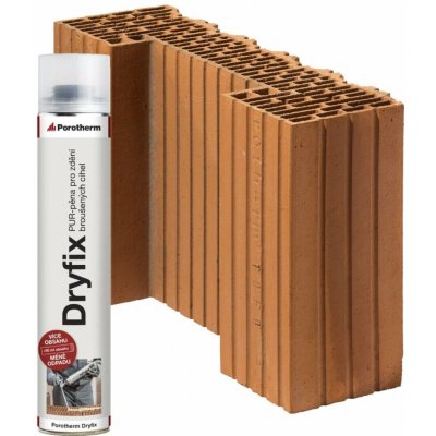 Cihla Porotherm 44 EKO+ Profi Dryfix 1/2 K P8 broušená – 125×440×249 mm – Sleviste.cz