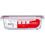 Bergner BG-25026-RD skleněná se zaklapovacím víkem 1,5 l – Hledejceny.cz