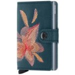 Secrid Miniwallet Stich modrá magnólie MSt-Magnolia Petrolio – Sleviste.cz