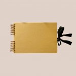 Zamilováno Album/Scrapbook - fotoalbum s kroužkovou vazbou pro Vaše vzpomínky Barva: Béžová – Zbozi.Blesk.cz