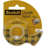 3M Scotch lepicí páska oboustranná s odvíječem 12 mm x 6,3 m – Sleviste.cz