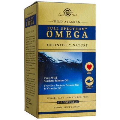 Solgar Full Spectrum Omega 120 kapslí – Hledejceny.cz