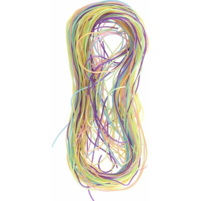 Teddies Zaplétací provázky bužírky barevné 105cm v sáčku – Zboží Dáma