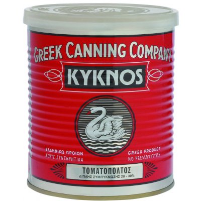 KYKNOS Rajčatový protlak 2x koncent. 32-34% 860 g – Zboží Dáma