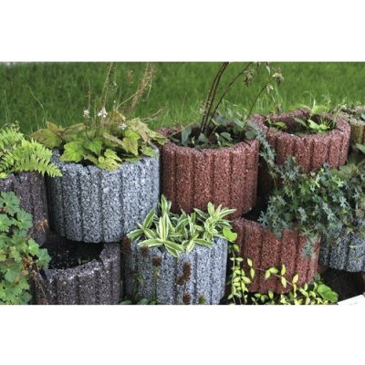 Semmelrock Svahová tvárnice Rundflor, šedá, 25 x 30 x 20 cm – Hledejceny.cz