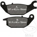 EBC brzdové destičky Standard Scooter EBC YAMAHA MW 125 TRICITY 14-16, MW 125 A TRICITY ABS 15-16 – Hledejceny.cz