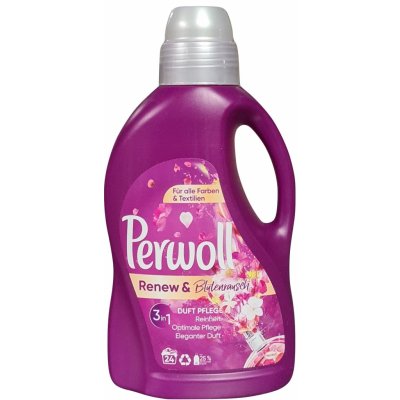 Perwoll 3v1 Renew & Květinové šílenství 1,44 l 24 PD – Zboží Mobilmania