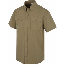 Pánská Košile Husky Grimy pánská košile s krátkým rukávem zelená