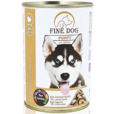 Fine dog Puppy kuřecí 415 g