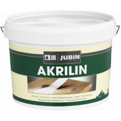 Jubin Akrilin tmel na dřevo 8 kg bílá – Zboží Mobilmania