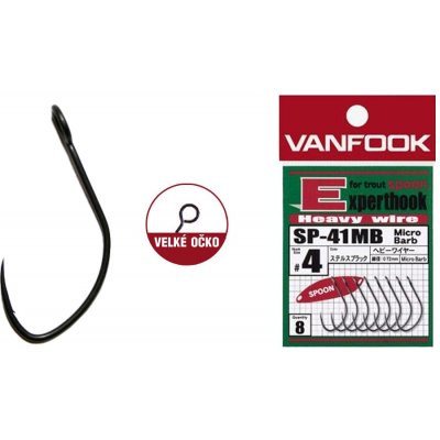 VANFOOK Jednoháček SP-41MB Vel. 4 8 ks – Sleviste.cz