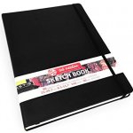 Talens Art Creation Sketchbook v pevné vazbě Black 21 x 29,7 – Zboží Dáma