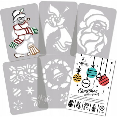 Šablony na umělý sníh Nakleo SZA-XMAS-001 – Hledejceny.cz