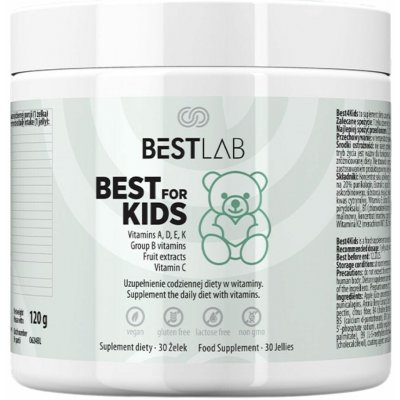 BestLab Best For Kids Jablko 30 žvýkaček – Hledejceny.cz