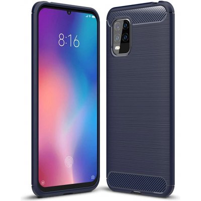 Pouzdro IZMAEL Carbon Bush TPU Xiaomi Mi 10 Lite Xiaomi Mi 10 Lite modré – Zbozi.Blesk.cz