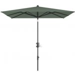 Knirps KNIRPS APOLL BLACK 240 x 240 cm zahradní středový slunečník Aloe – Zboží Mobilmania