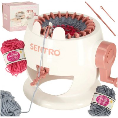 KIK KX3525 Dětský pletací stroj - 22 jehel + 2 příze – Zboží Dáma