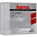 Hama náhradní cd obal, průhledný, 5 ks 44748 – Zboží Živě