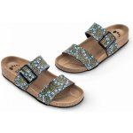 FORcare ČR obuv zdravotní 301011 černá potisk mušle – Zboží Mobilmania