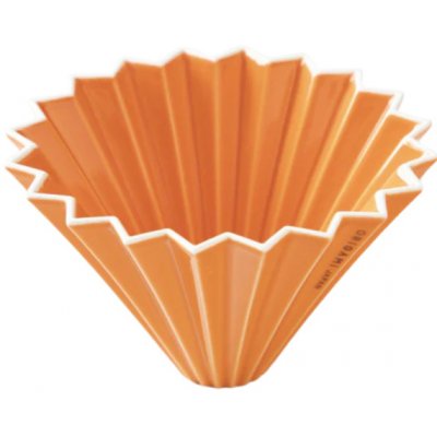 Origami Dripper keramický M oranžový – Zboží Dáma