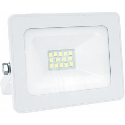ACA Lighting LED venkovní reflektor Q 10W/12-24V DC/4000K/850Lm/110°/IP66, bílý – Zbozi.Blesk.cz