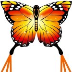 INVENTO Motýl oranžový 52 cm – Hledejceny.cz