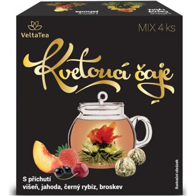 Velta Tea Kvetoucí čaj Mix Gold 4 ks – Zboží Dáma