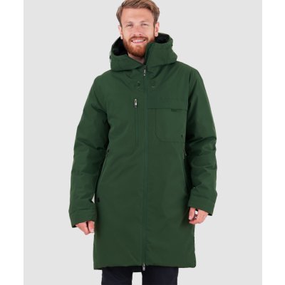 Woox pánský zimní kabát Marmora zelená – Zboží Mobilmania