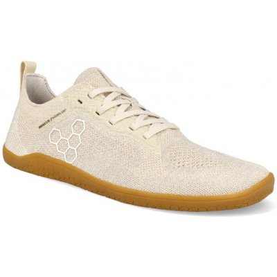 Vivobarefoot Primus lite knit natural w egret béžové – Sleviste.cz