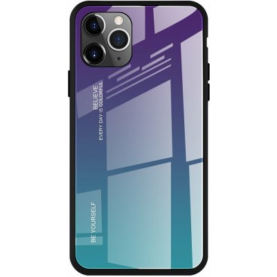 Gradient glass fialovo-modrý – Apple iPhone 11 Pro – Zboží Mobilmania